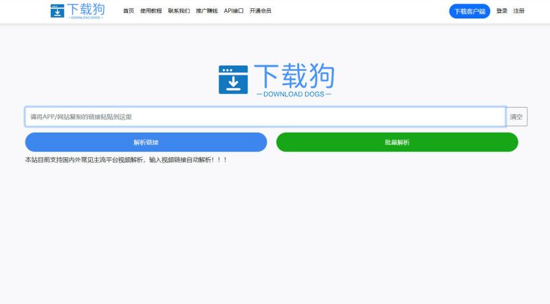 抖音视频解析工具的截图